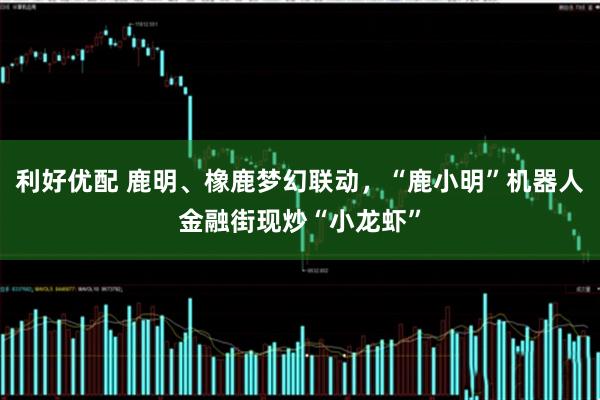 利好优配 鹿明、橡鹿梦幻联动，“鹿小明”机器人金融街现炒“小龙虾”